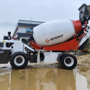4m3 Self Loading Concrete Mixer Truck