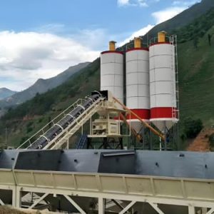 HZS60 Concrete batching plant