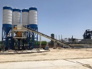 HZS90 Concrete batching Plant