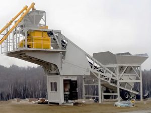 Mobile Concrete Batching Plant
