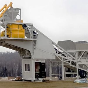 Mobile Concrete Batching Plant
