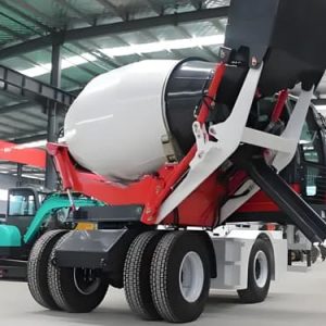 2.6m3 Self Loading Concrete Mixer Truck
