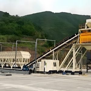 foundation free concrete batching plant