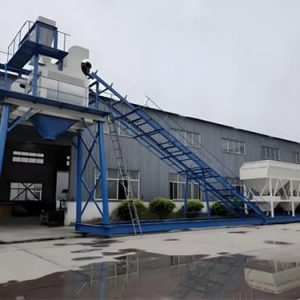 Foundation Free concrete batching plant