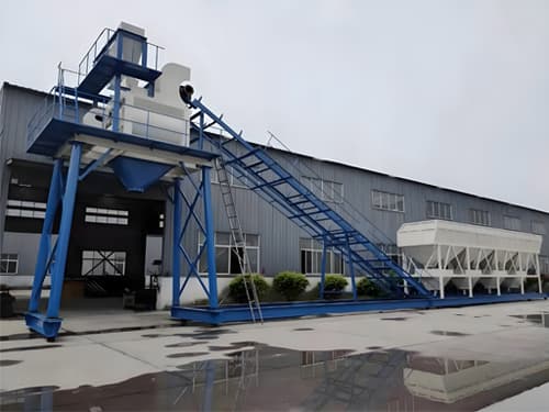 Foundation Free concrete batching plant