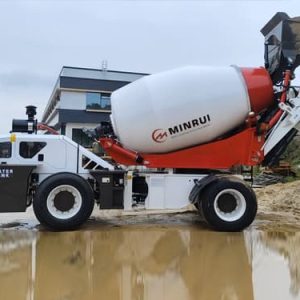 3.5m3 Self Loading Concrete Mixer Truck