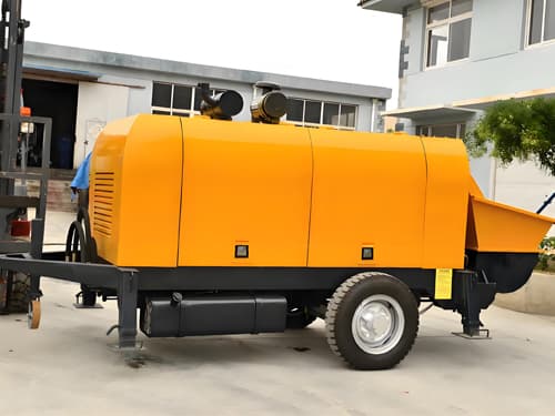 50m3/h diesel concrete pump