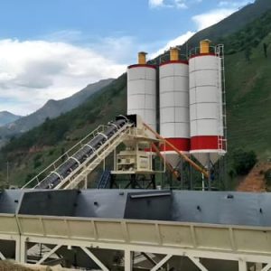 HZS60 Concrete batching plant