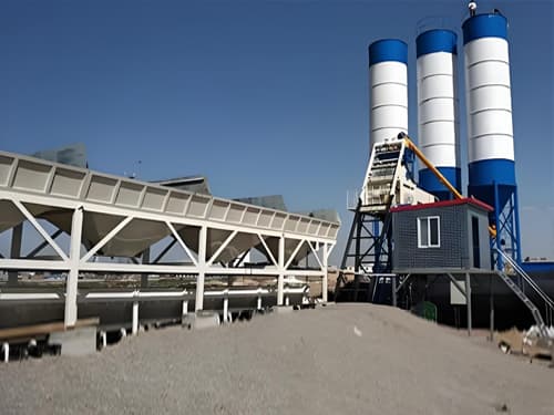 HZS75 Concrete batching plant Minrui