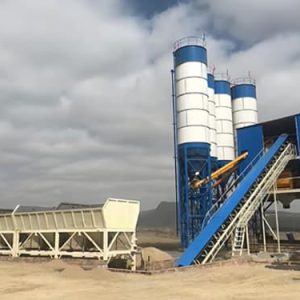 HZS90 Concrete batching plant