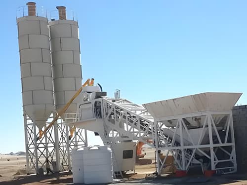 YHZS25 Mobile Concrete Batching Plant