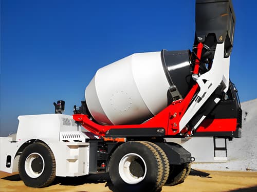 2.6m3 Self Loading Concrete Mixer Truck